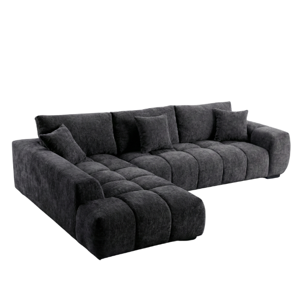 FrontEnd-600-x-600-px-94.png The Madiba - Charcoal Textured Chenille L-Shape Sectional Sofa