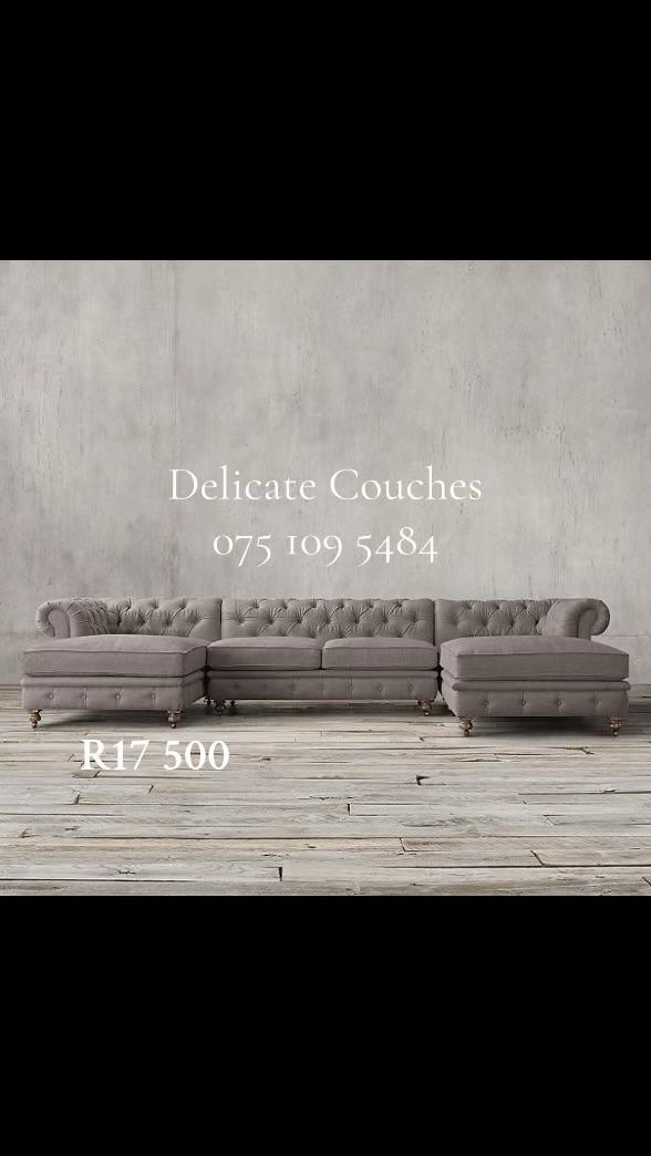 Barack U Shape Euro Leather Couch